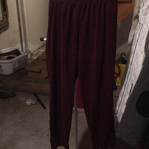 Maroon pants